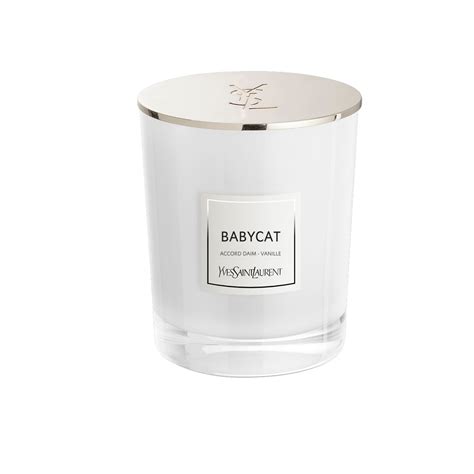 ysl y candle|ysl babycat.